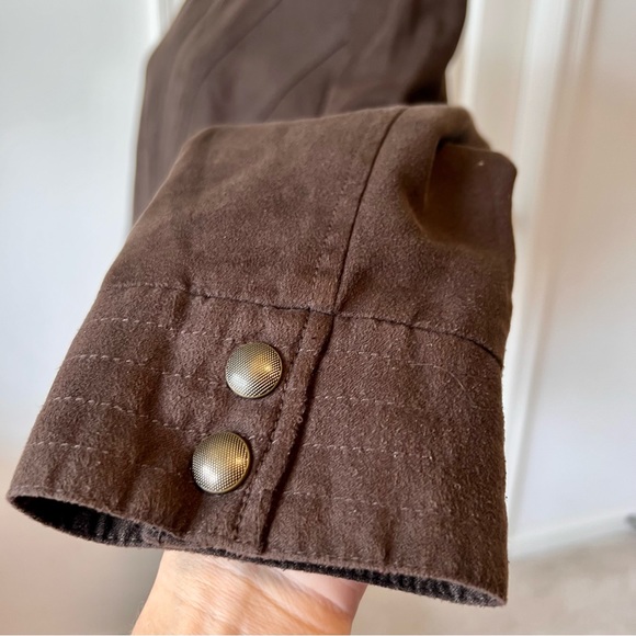 Vintage SOJO Brown Bomber/Varsity Style Jacket—SZ. Large - Picture 4 of 14